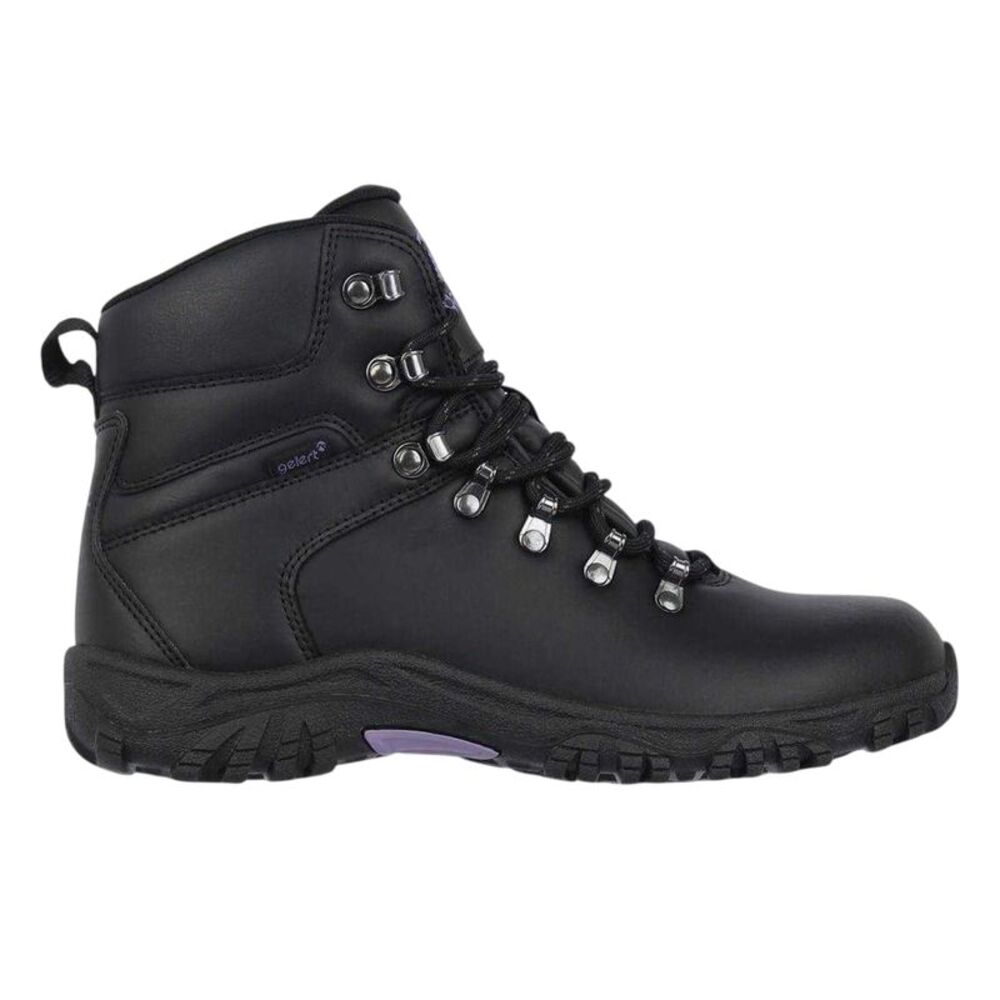 Gelert Womens/Ladies Coated Leather Walking Boots / Black